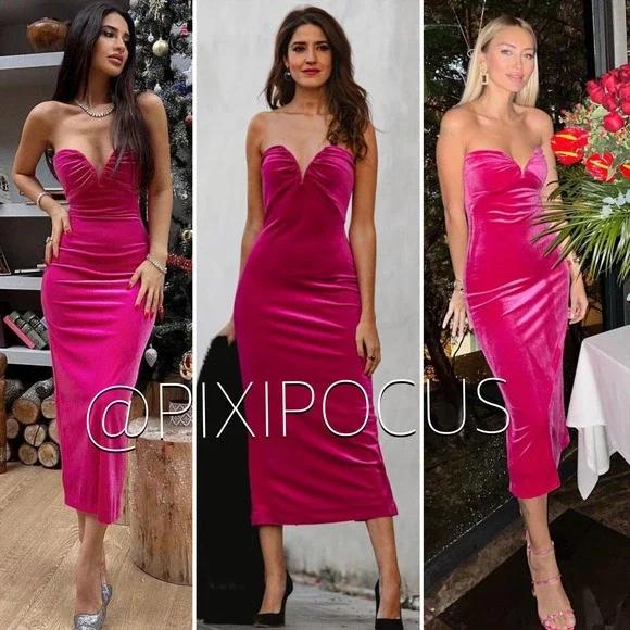 knee length dresses for ladies Gold Collection